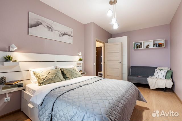 

1-к. квартира, 33 м², 2 кровати