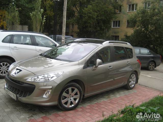 Peugeot 308 1.6 AT, 2010, битый, 120 000 км