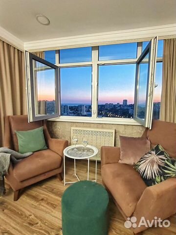 

Квартира-студия, 32 м², 2 кровати