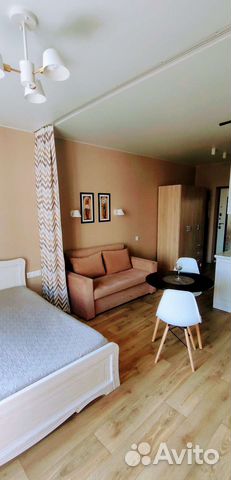 

Квартира-студия, 28 м², 2 кровати