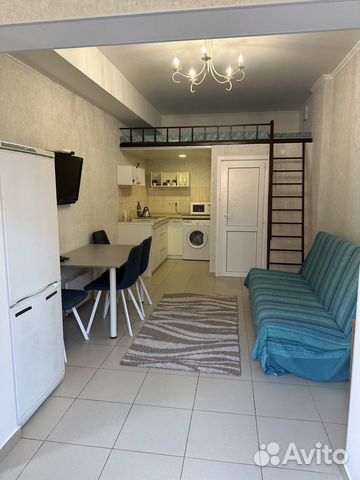 

Квартира-студия, 27 м², 2 кровати