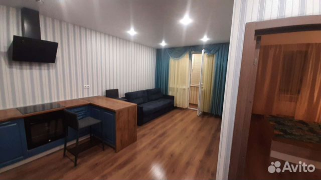 

1-к. квартира, 45 м², 2 кровати
