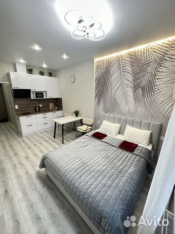 

Квартира-студия, 30 м², 1 кровать