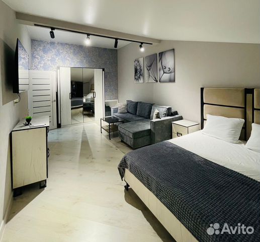 

1-к. квартира, 52 м², 2 кровати