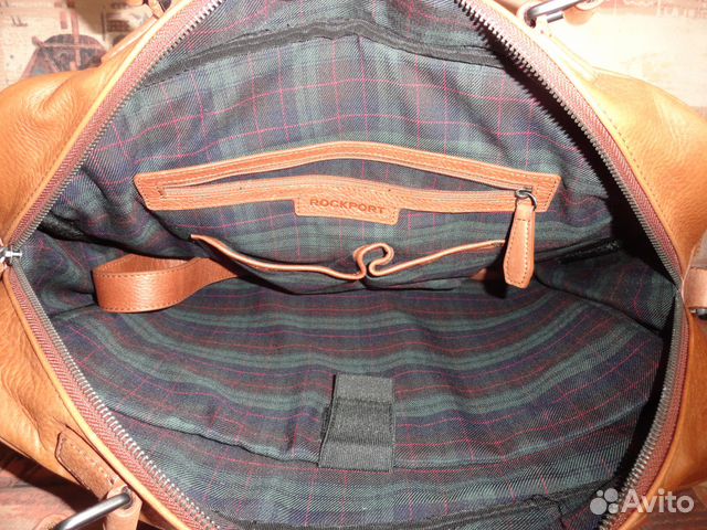 Мужская сумка Rockport коричневая Мужская сумка Rockport коричневая