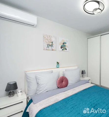 

1-к. квартира, 45 м², 2 кровати