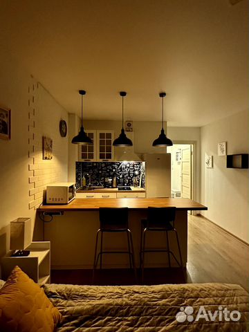 

Квартира-студия, 25 м², 1 кровать