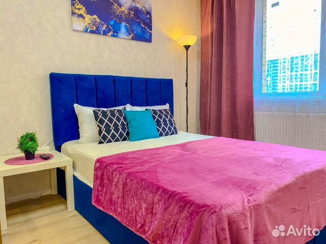 

1-к. квартира, 40 м², 2 кровати