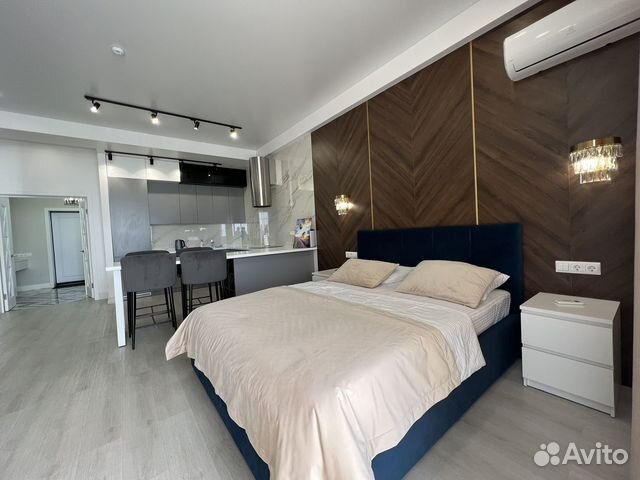 

Квартира-студия, 62 м², 2 кровати