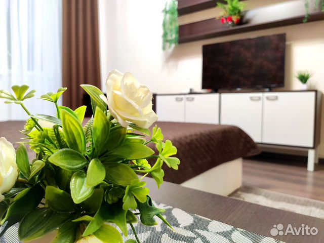 

1-к. квартира, 42 м², 2 кровати