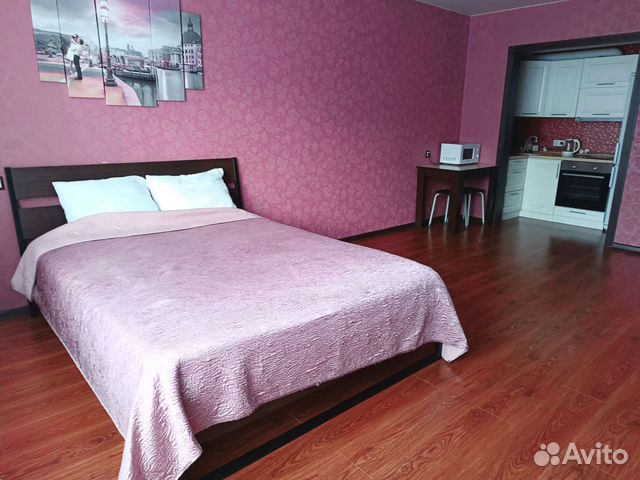 

Квартира-студия, 39 м², 2 кровати