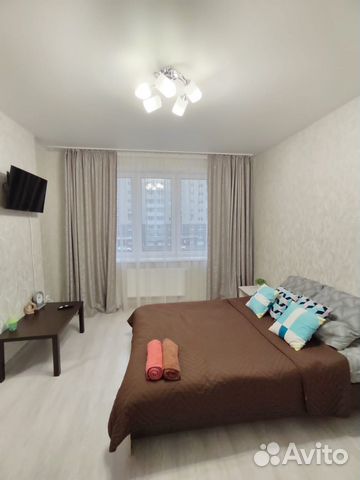 

1-к. квартира, 40 м², 2 кровати