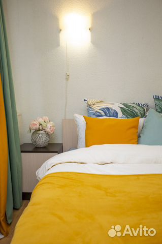 

1-к. квартира, 34 м², 2 кровати