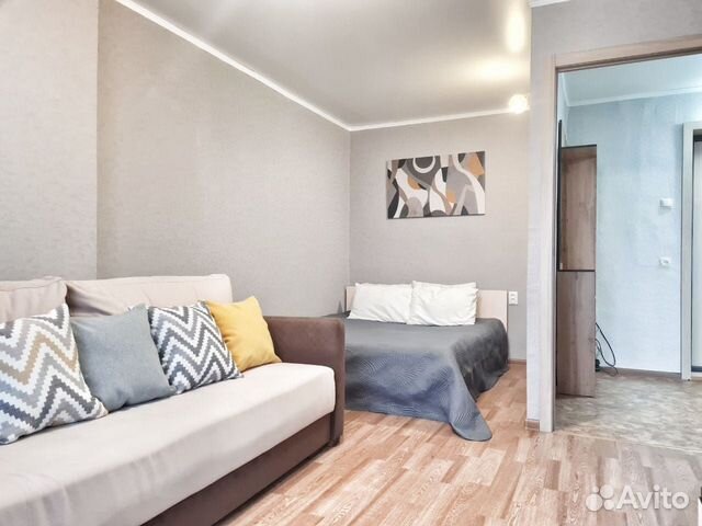

1-к. квартира, 32 м², 2 кровати