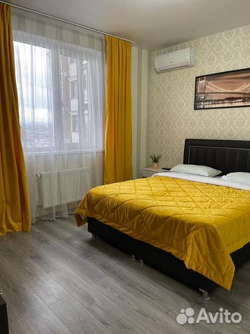

1-к. квартира, 38 м², 2 кровати
