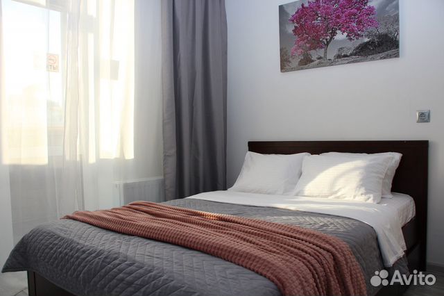 

Квартира-студия, 35 м², 2 кровати