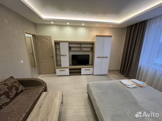 

1-к. квартира, 42 м², 2 кровати