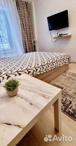 

1-к. квартира, 45 м², 2 кровати