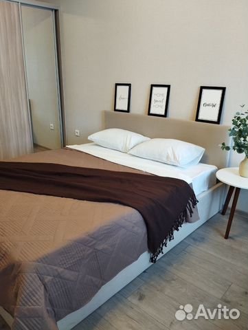 

1-к. квартира, 45 м², 2 кровати