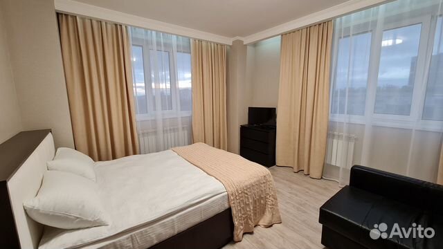 

1-к. квартира, 45 м², 2 кровати