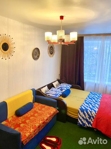 

1-к. квартира, 25 м², 2 кровати