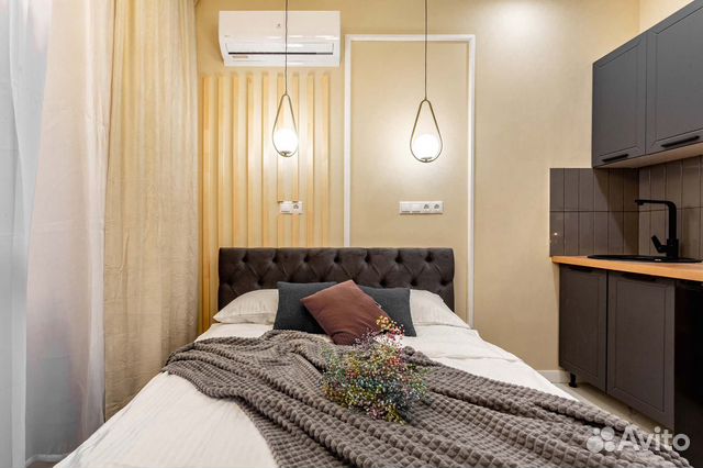 

Квартира-студия, 12 м², 1 кровать