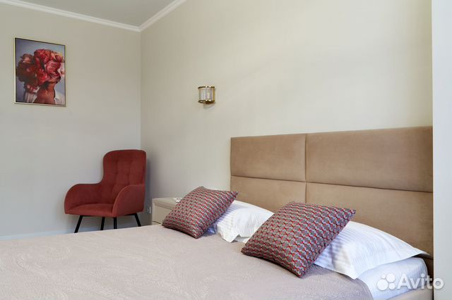 

1-к. квартира, 47 м², 2 кровати