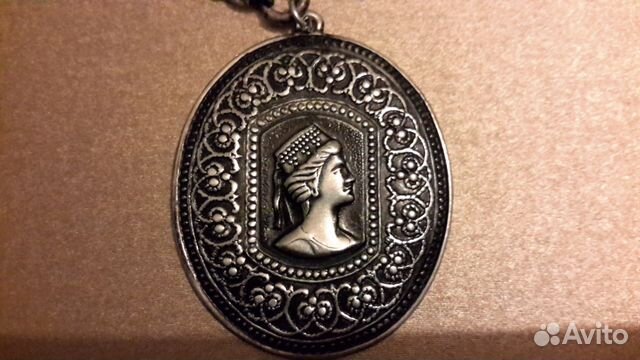 Кулон СССР прибалтика винтаж подвеска большая 1960 Кулон СССР прибалтика винтаж подвеска большая 1960