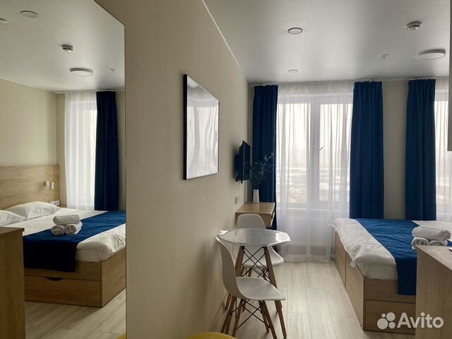 

Квартира-студия, 18 м², 1 кровать