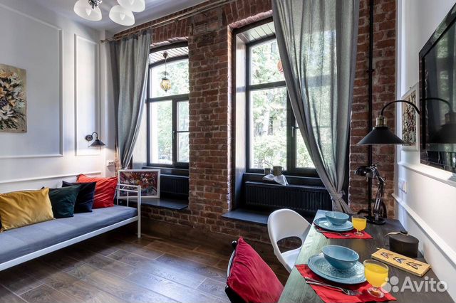 

Квартира-студия, 24 м², 2 кровати