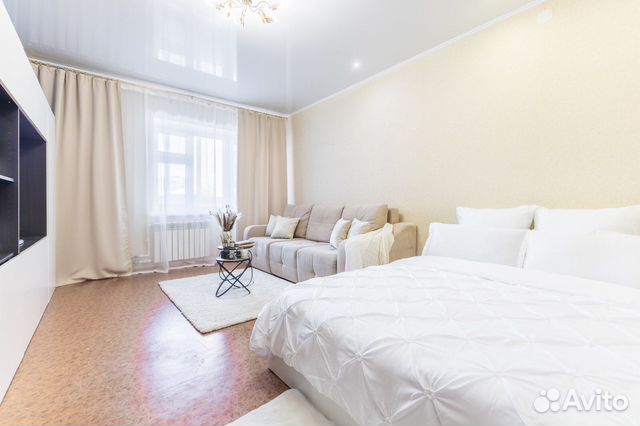 

1-к. квартира, 39,6 м², 2 кровати