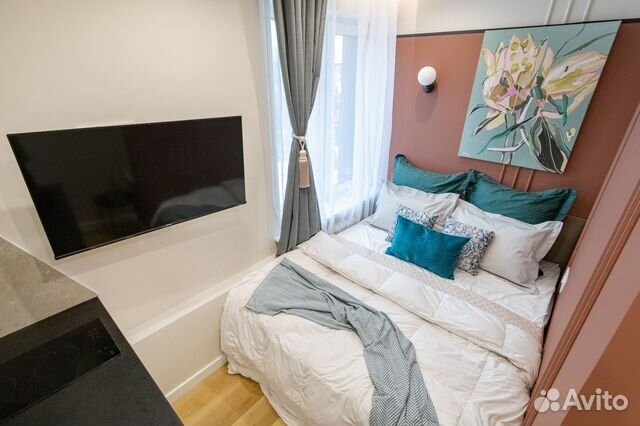 

Квартира-студия, 10 м², 1 кровать