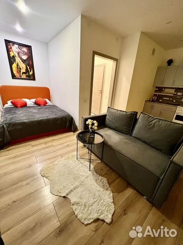 

Квартира-студия, 30 м², 2 кровати