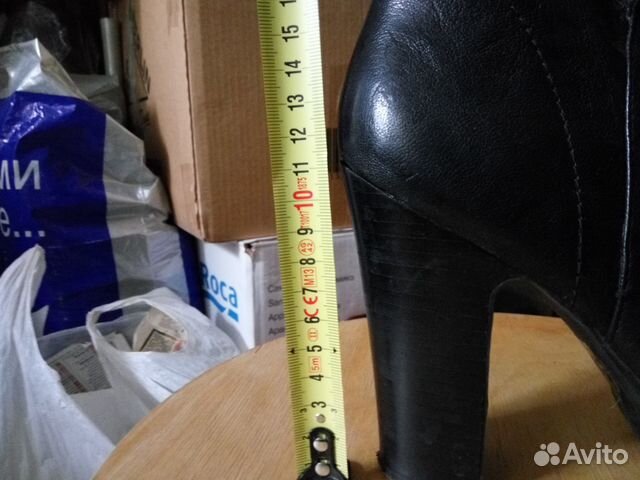 Ботильоны Кожа