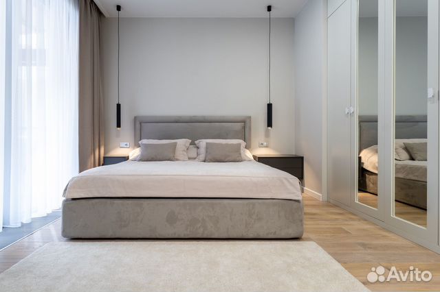

Квартира-студия, 50 м², 2 кровати