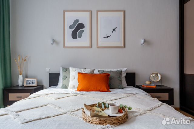 

2-к. квартира, 60 м², 2 кровати