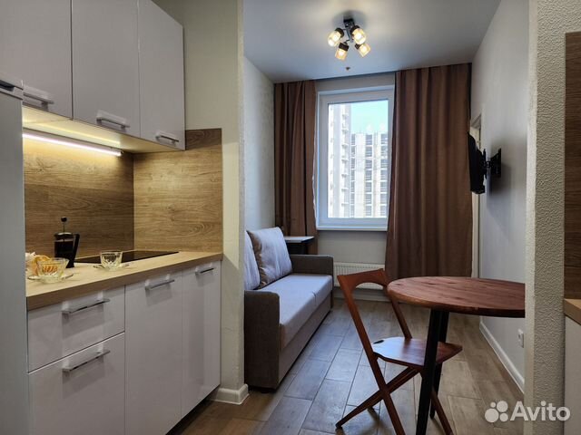 

1-к. квартира, 30 м², 2 кровати