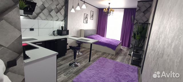 

Квартира-студия, 30 м², 1 кровать