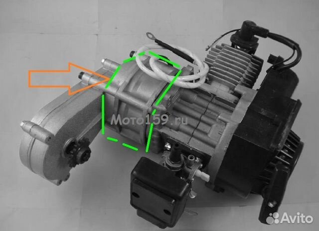 Электростартер, Стартер 12v. Новые 47сс, 49сс 50сс