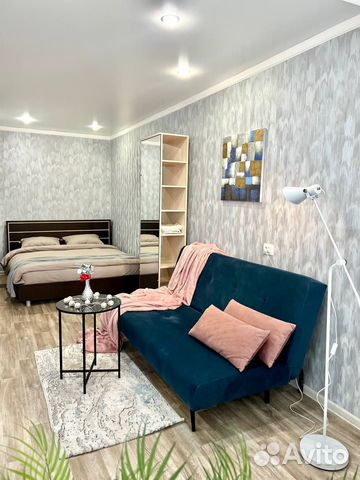 

1-к. квартира, 45 м², 2 кровати