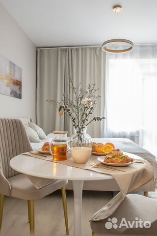 

Квартира-студия, 30 м², 2 кровати