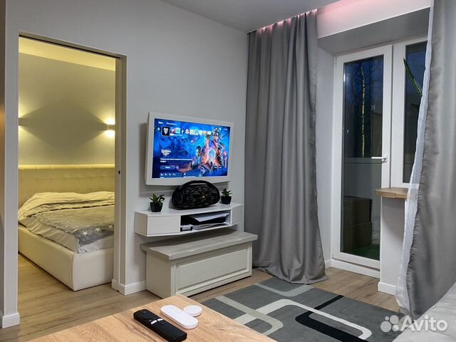

1-к. квартира, 32 м², 2 кровати