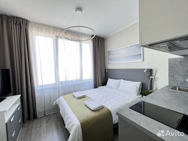 

Квартира-студия, 18 м², 1 кровать