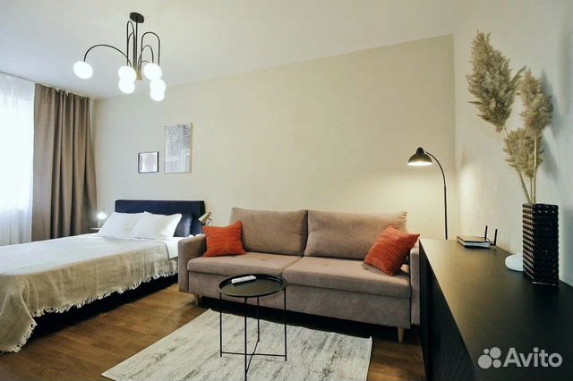 

1-к. квартира, 40 м², 3 кровати