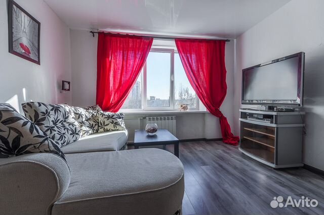 

1-к. квартира, 36 м², 2 кровати
