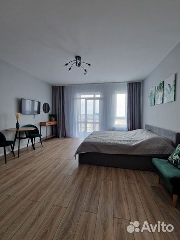 

Квартира-студия, 35 м², 1 кровать