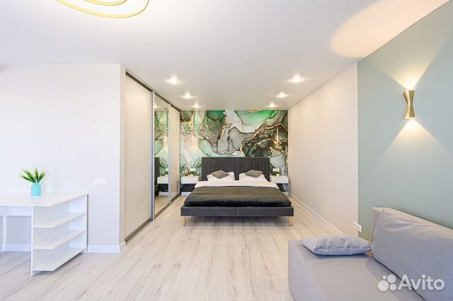

1-к. квартира, 40 м², 2 кровати