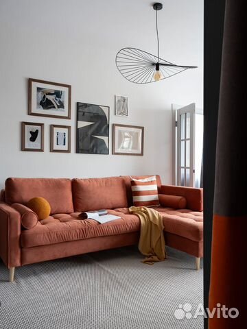 

1-к. квартира, 43 м², 2 кровати