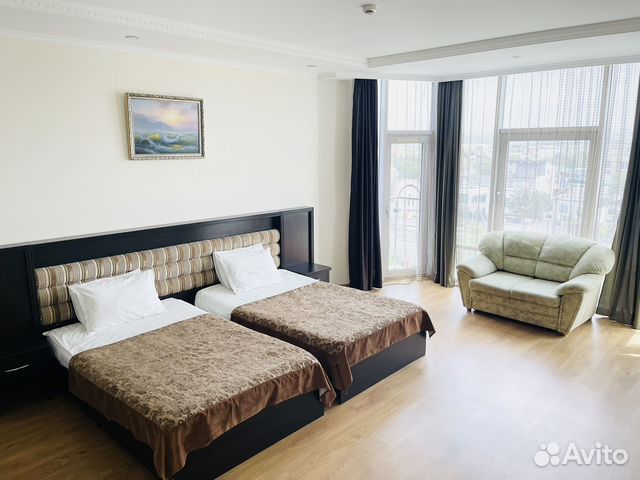 

Квартира-студия, 43 м², 3 кровати