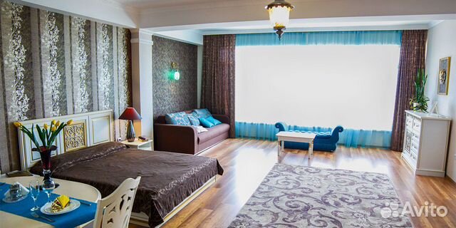

2-к. квартира в апарт-отеле, 68 м², 3 кровати